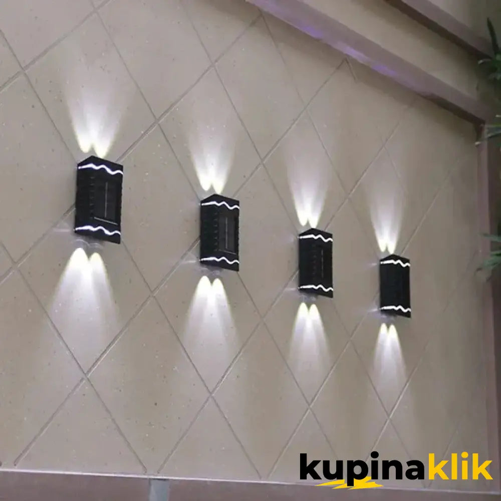 Solarne zidne lampe - 4 komada