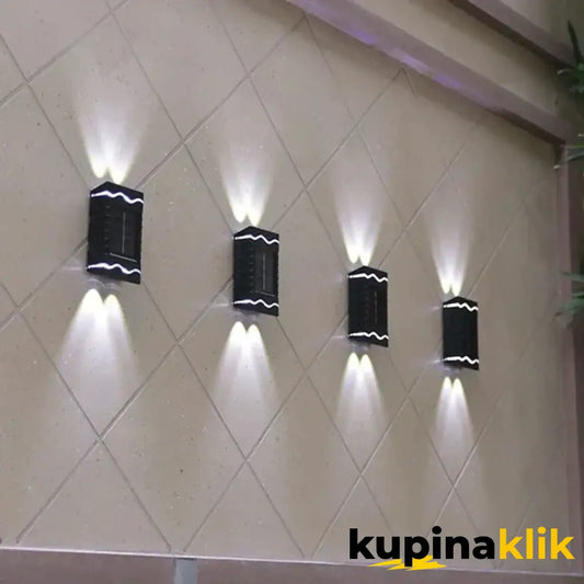 Solarne zidne lampe - 4 komada