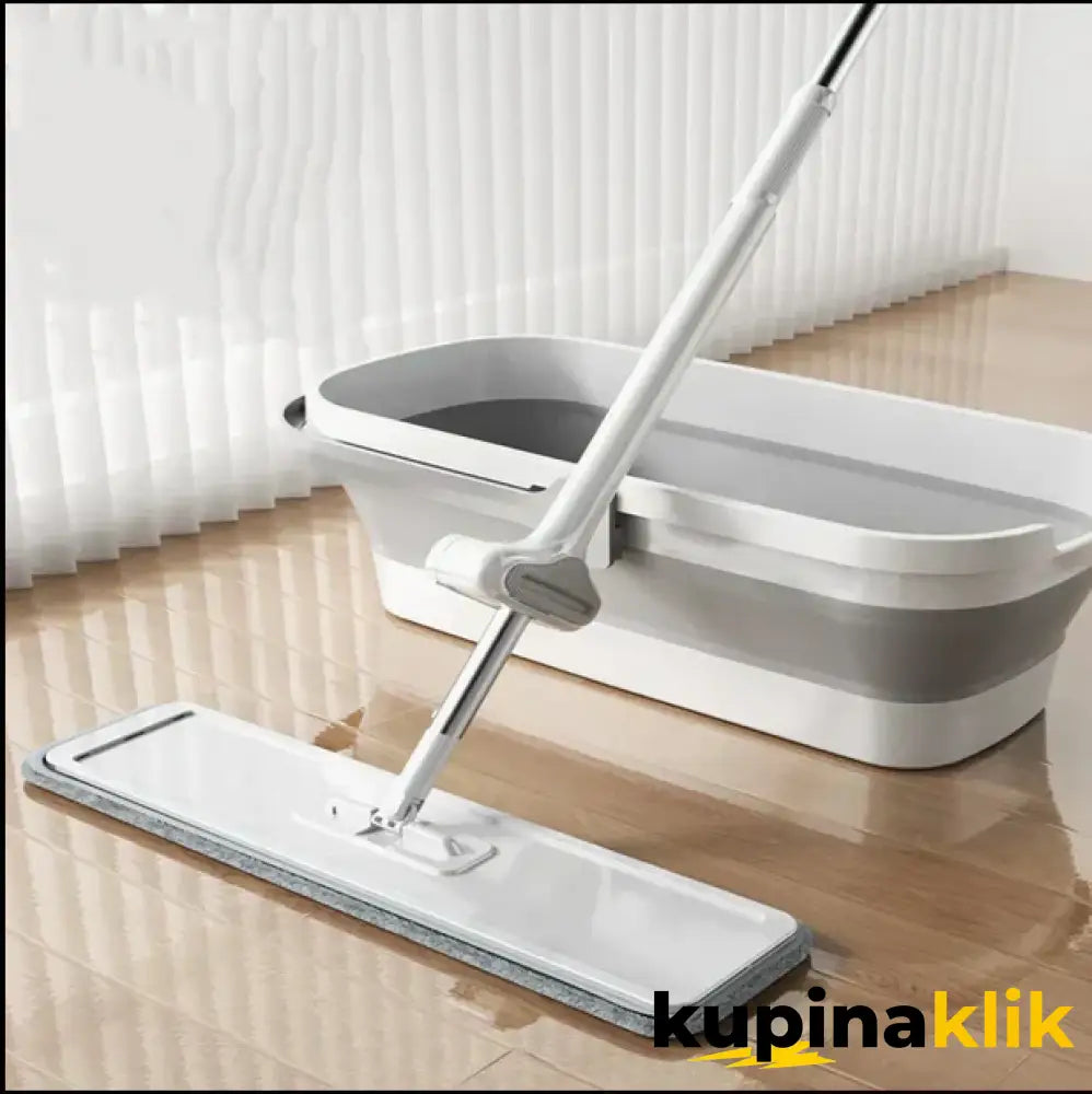 Super Mop za Čišćenje sa Kantom + 2 Krpe