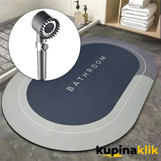 Superupijajuća prostirka i Turbo glava tuša PAPAJA COMBO