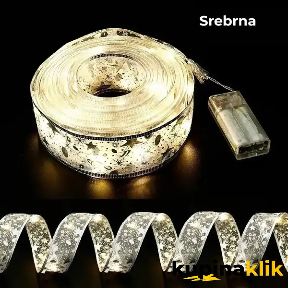 Svetleća novogodišnja traka 10 metara