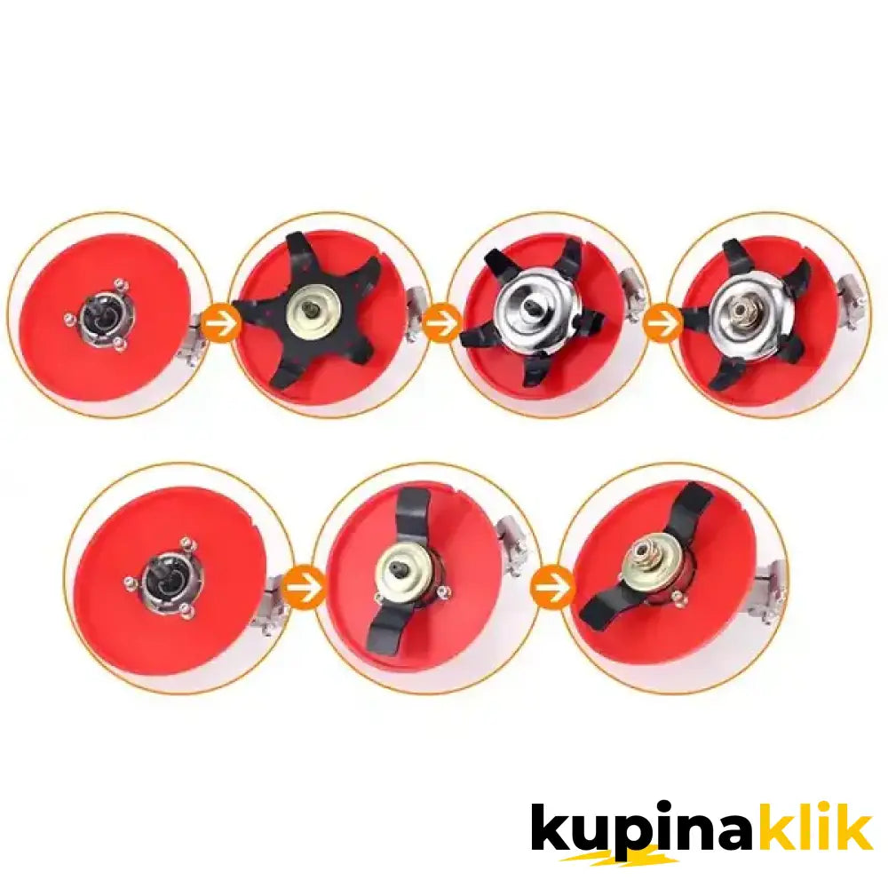 Tarup za travu - Set od dva nastavka za trimer