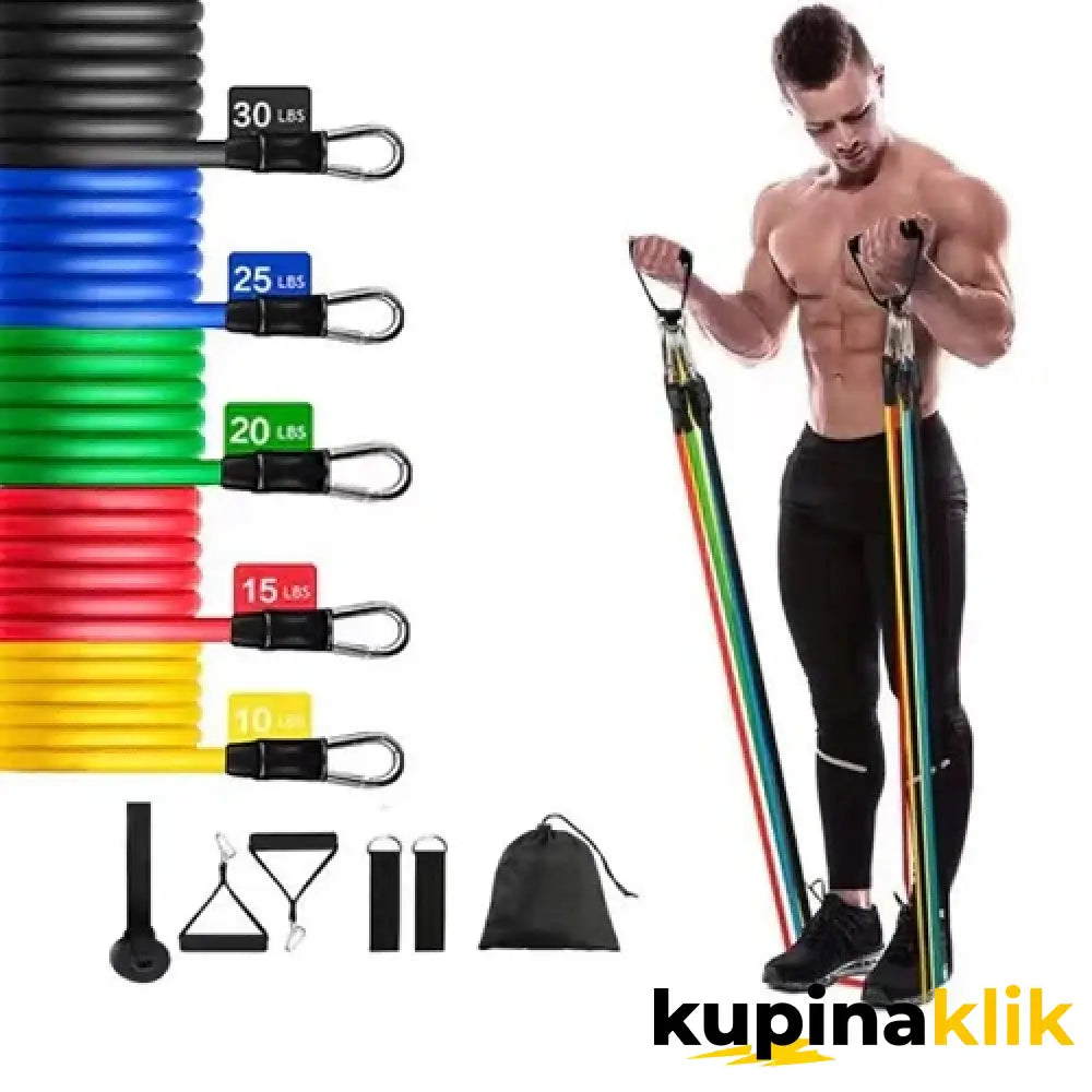 Trake za rastezanje i vežbanje - Home GYM