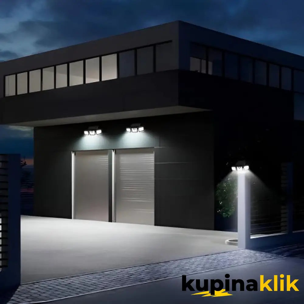 Trostrana Solarna LED Svetiljka