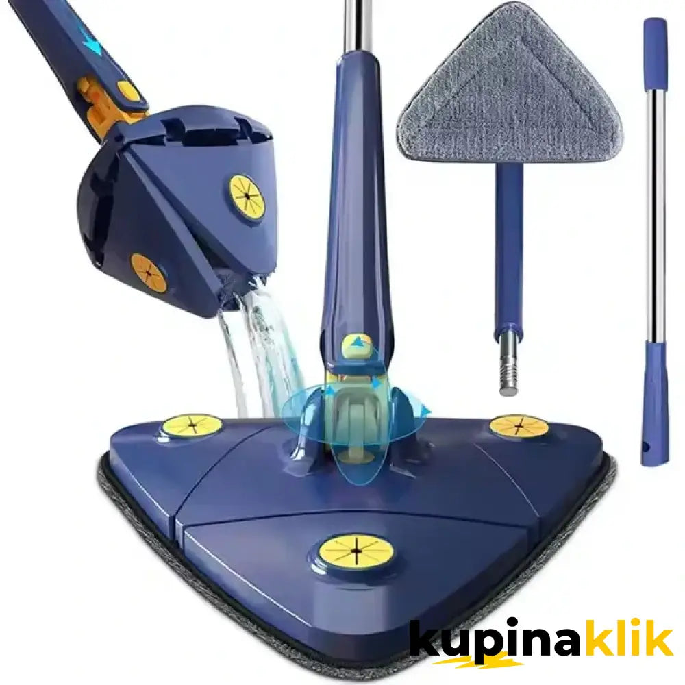 Trouglasti mop za čisćenje podova - Rotirajući mop