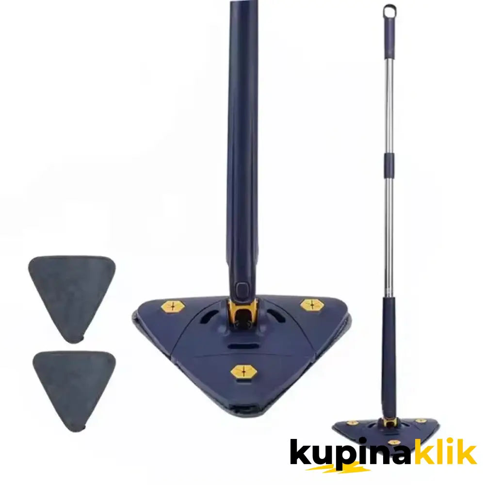 Trouglasti mop za čisćenje podova - Rotirajući mop Bez dodatnih krpa