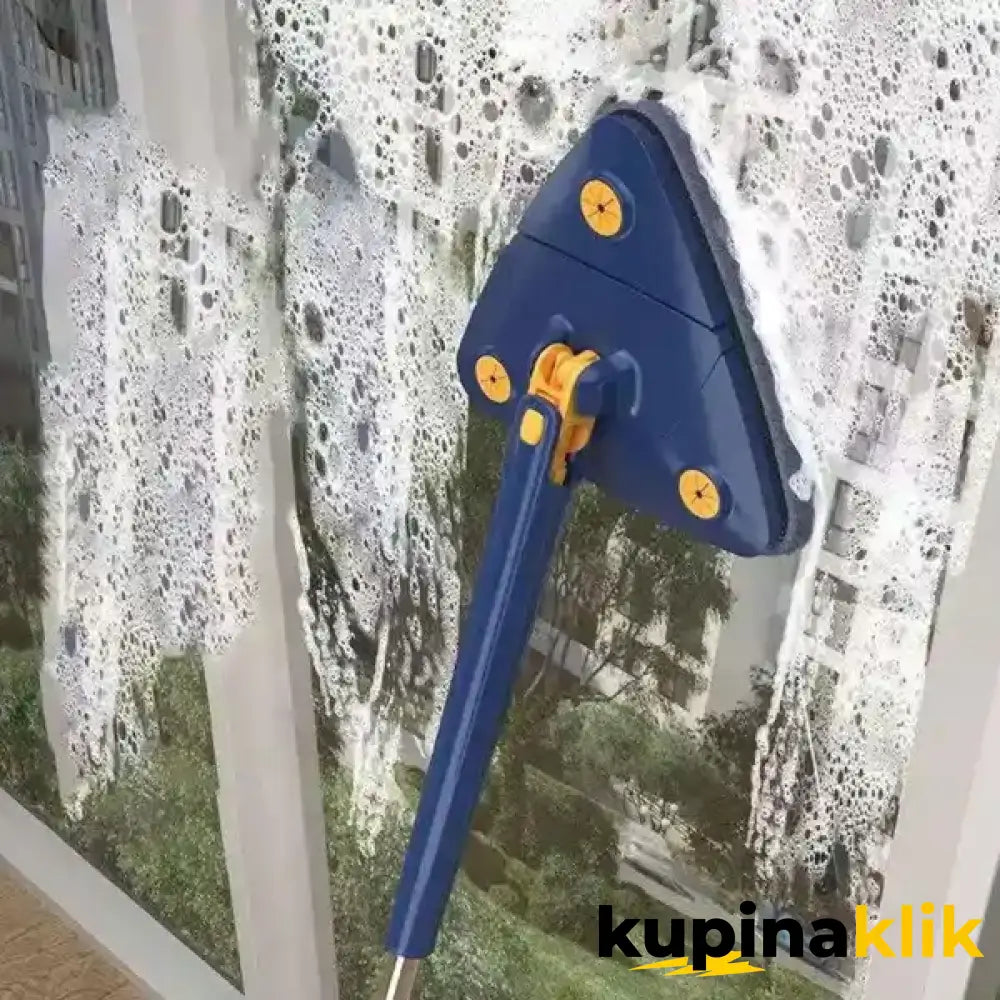 Turbo glava tuša i Trouglasti mop za podove PAPAJA COMBO