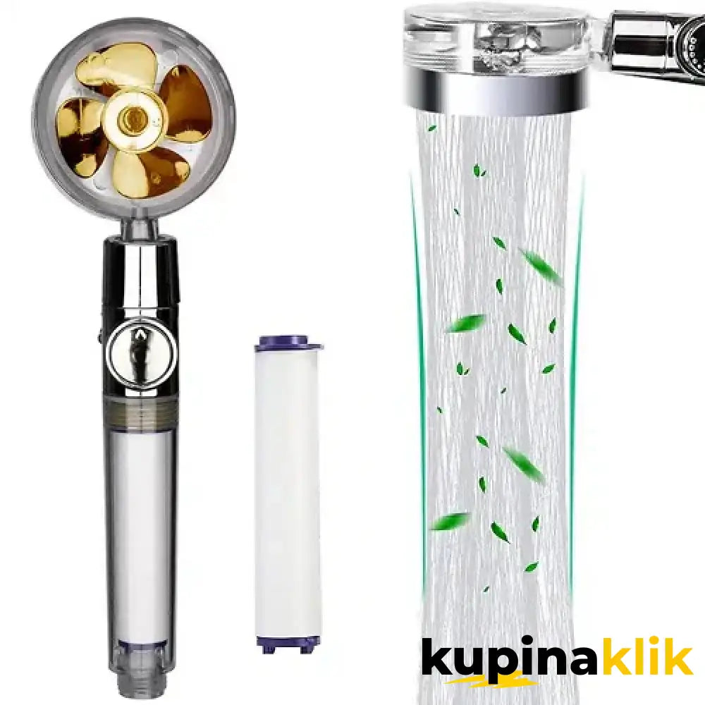 Turbo tuš za jači pritisak vode