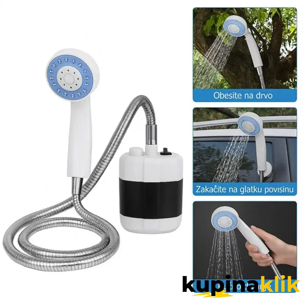 Tuš za tuširanje na otvorenom - USB punjivi tuš