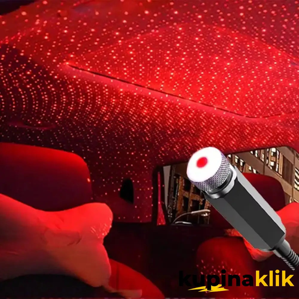 USB zvezdano nebo za auto