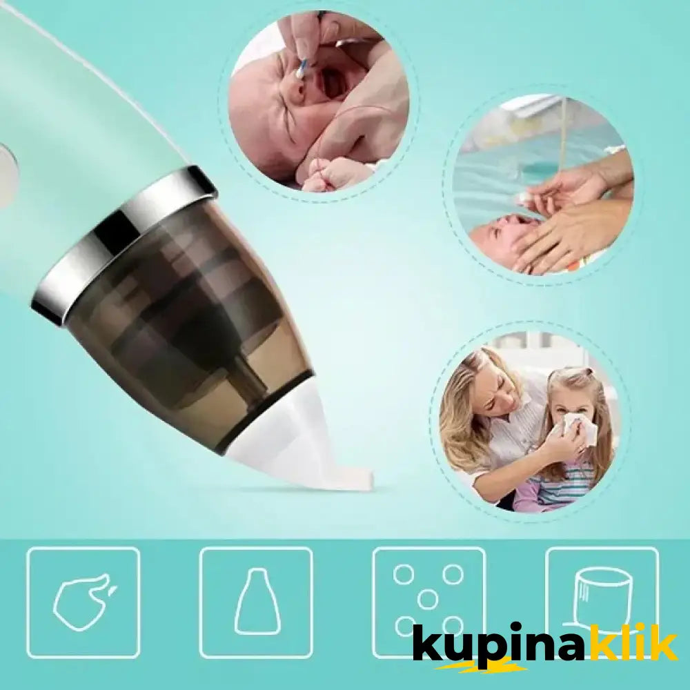 Vacuum pumpica - nazalni aspirator za decu