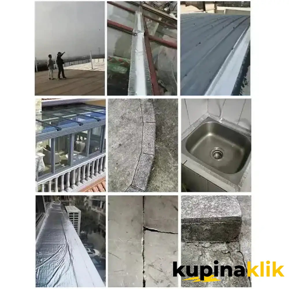 Vodootporna aluminiumska traka POLYMER BUTYL