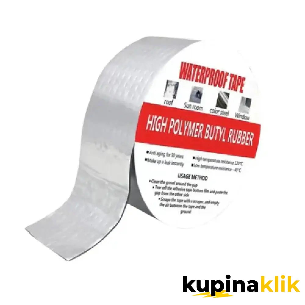 Vodootporna aluminiumska traka POLYMER BUTYL