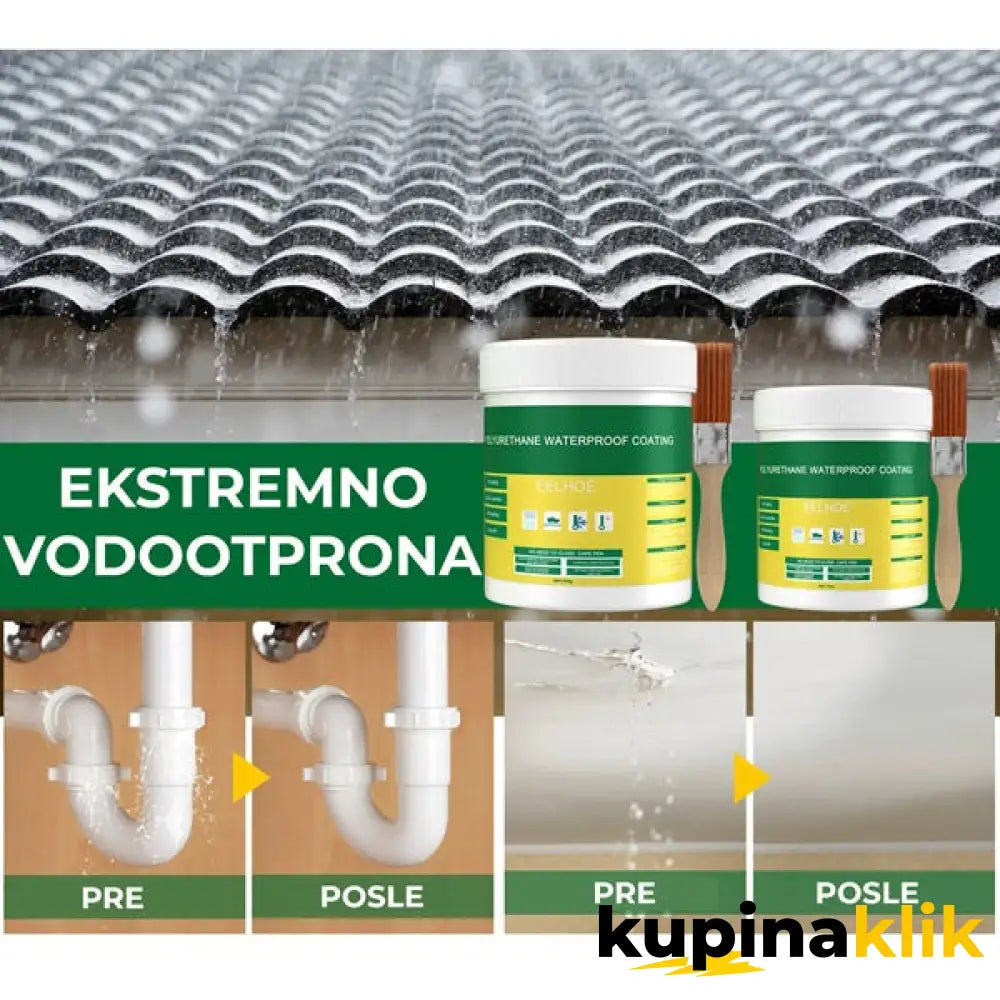 Vodootporna pasta za izolaciju - 300g + 300g GRATIS