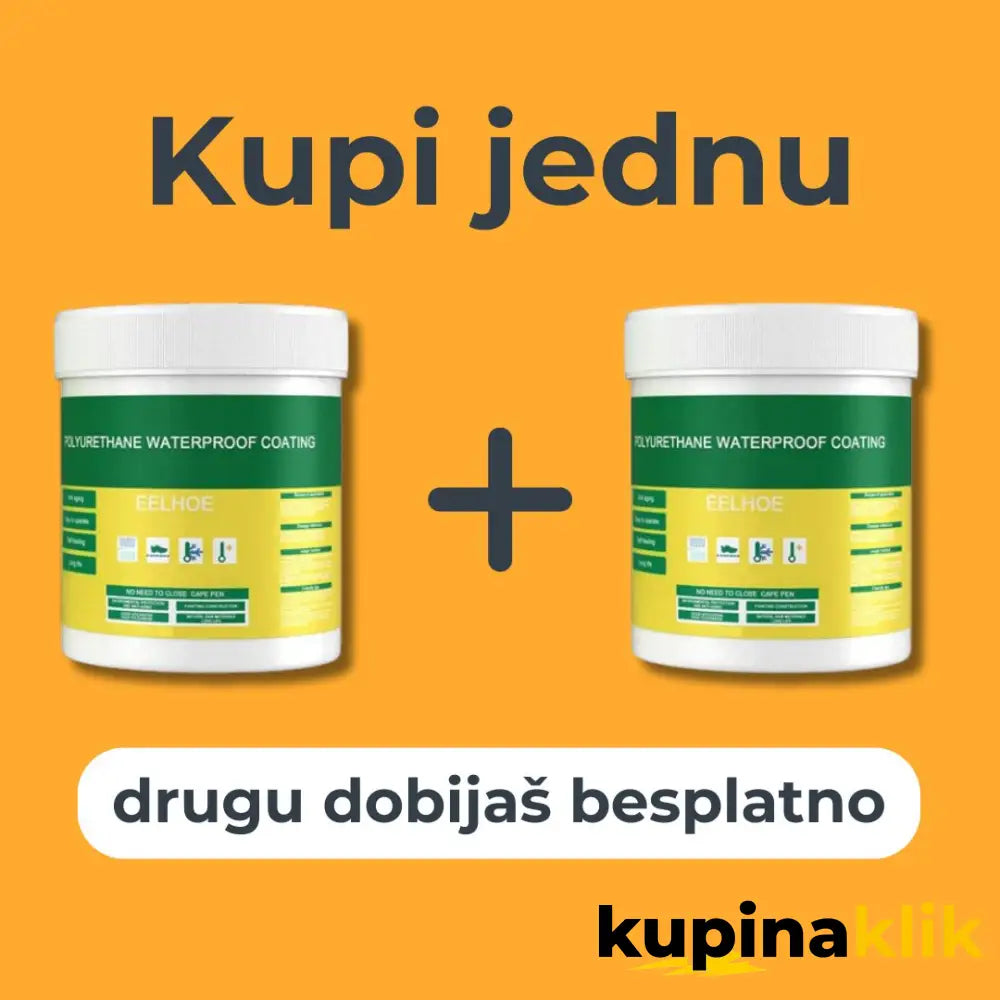 Vodootporna pasta za izolaciju - 300g + 300g GRATIS