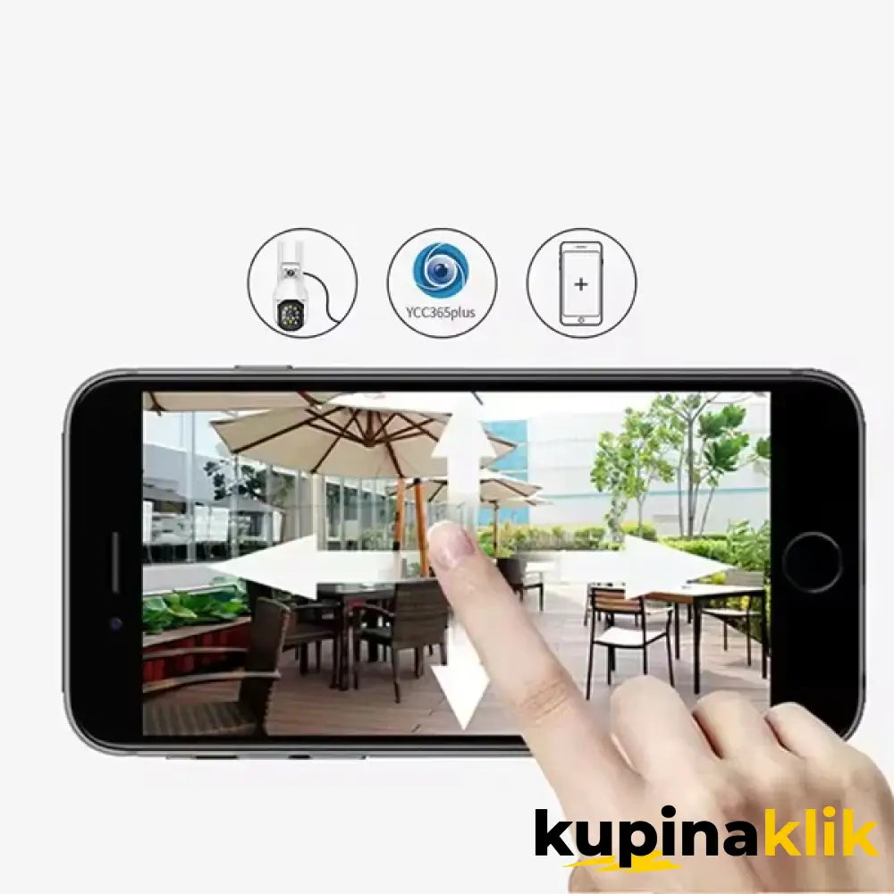 WiFI dual sigurnosna kamera
