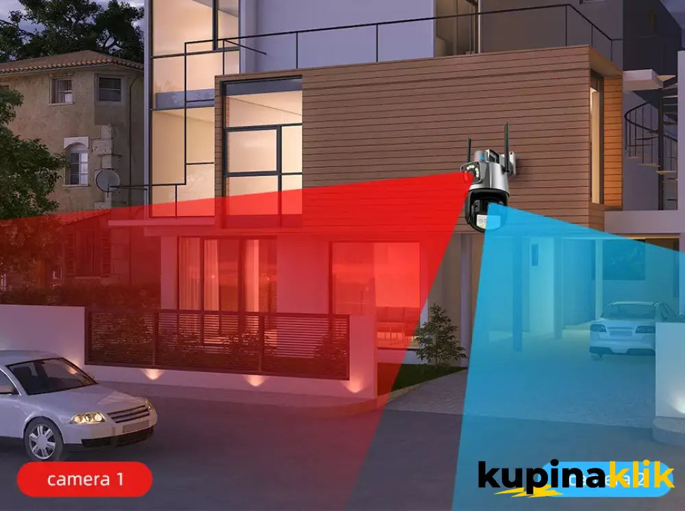 WiFi Kamera za video nadzor 6MP 4K