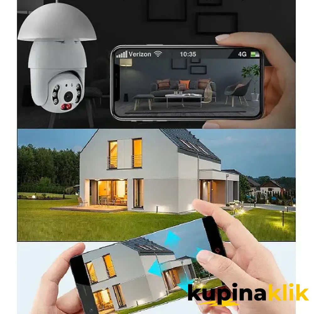 Wifi kamera za video nadzor za silajično grlo