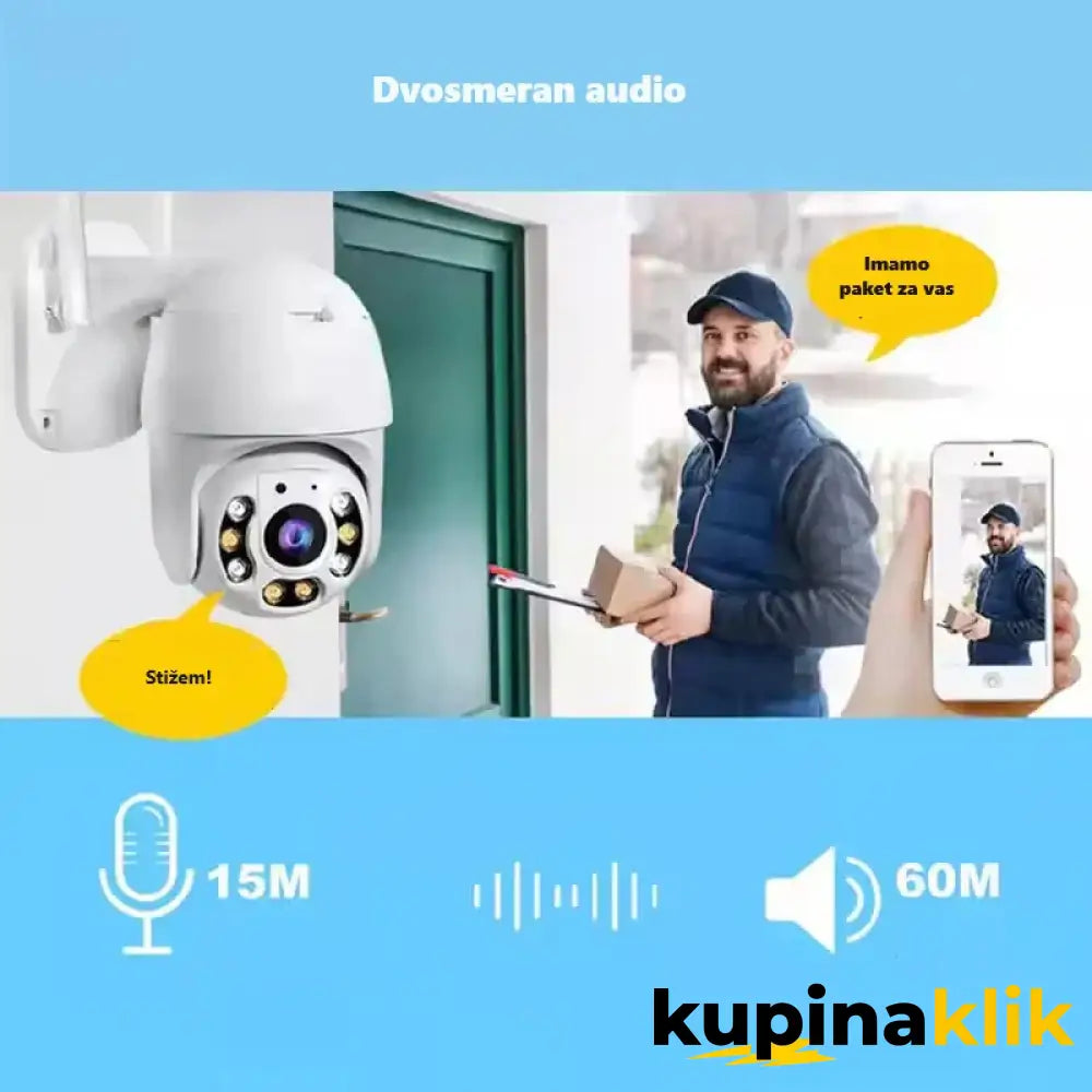 WiFi smart roto kamera