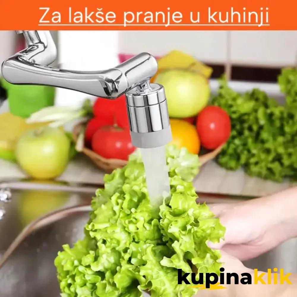 Zglobni univerzalni nastavak za česmu