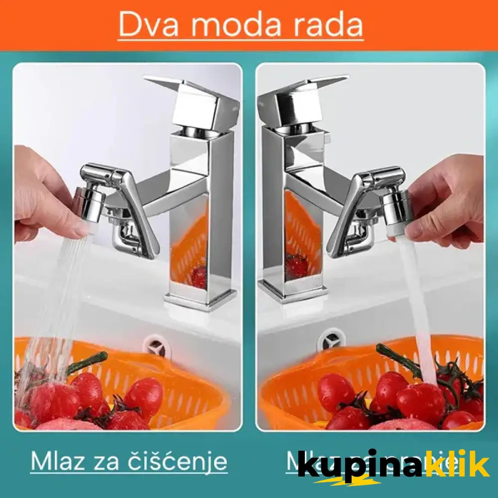 Zglobni univerzalni nastavak za česmu